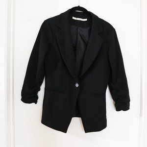 Gibson Black Blazer 3/4 length sleeve Size Small